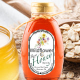 1 Lb Wildflower Honey - Gift Set in - Huckle Bee Farms LLC