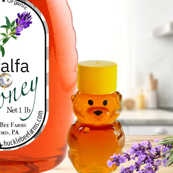 100% Pure Raw Alfalfa Honey - Huckle Bee Farms LLC