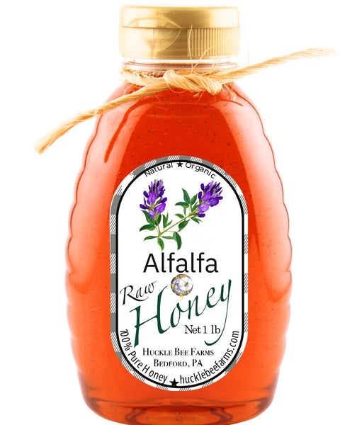 100% Pure Raw Alfalfa Honey - Huckle Bee Farms LLC