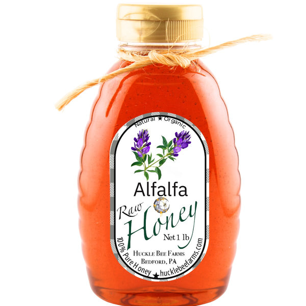 100% Pure Raw Alfalfa Honey - Huckle Bee Farms LLC