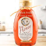 100% Pure Raw Amber Lite Honey - Huckle Bee Farms LLC