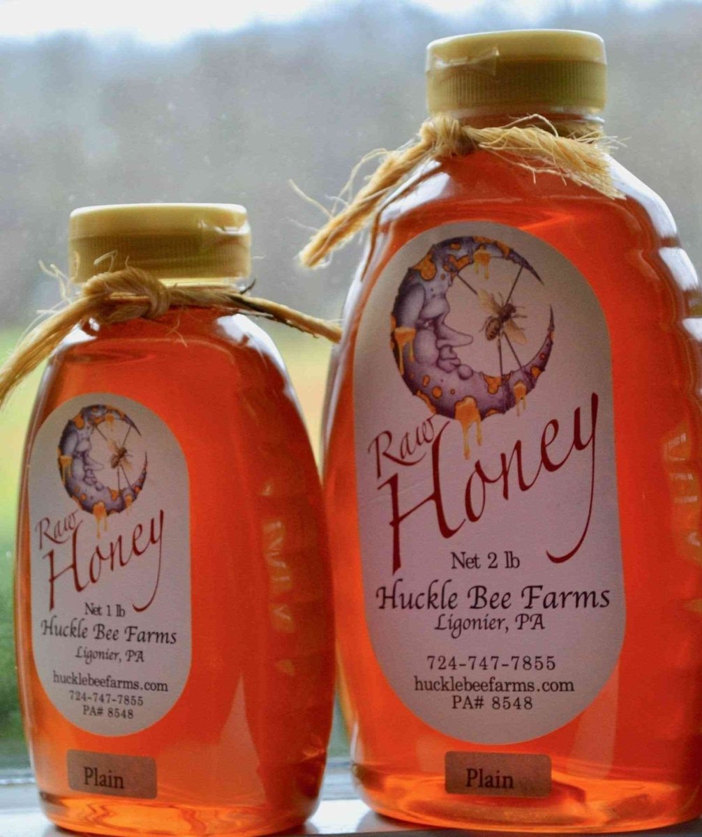 100% Pure Raw Wildflower Honey - Huckle Bee Farms LLC