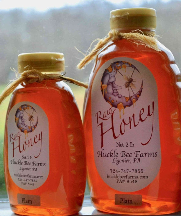 100% Pure Raw Wildflower Honey - Huckle Bee Farms LLC
