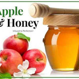 1/2 Lb Apple Infused Honey - Gift Set - Huckle Bee Farms LLC