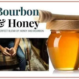 1/2 Lb Bourbon Infused Honey - Gift Set - Huckle Bee Farms LLC