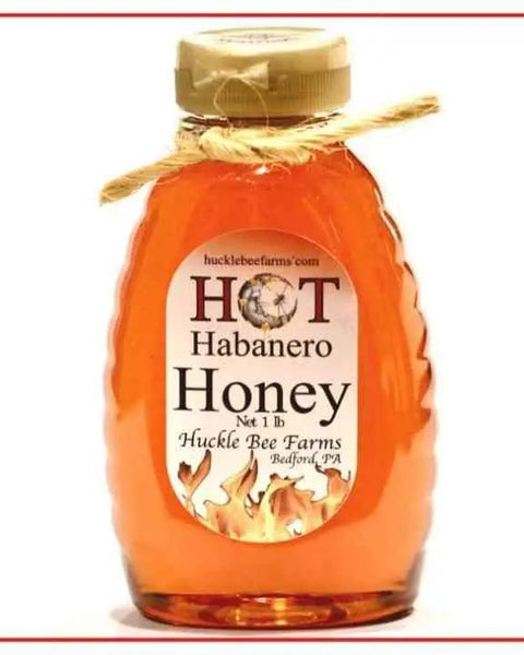 1/2 Lb Habanero Infused Honey - Gift Set - Huckle Bee Farms LLC