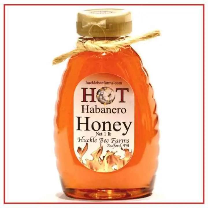 1/2 Lb Habanero Infused Honey - Gift Set - Huckle Bee Farms LLC