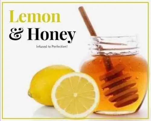 1/2 Lb Lemon Infused Honey - Gift Set - Huckle Bee Farms LLC