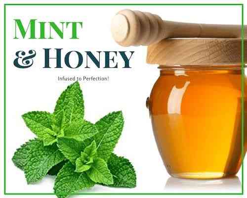 1/2 Lb Mint Infused Honey - Gift Set