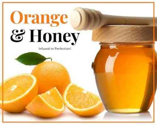 1/2 Lb Orange Infused Honey - Gift Set