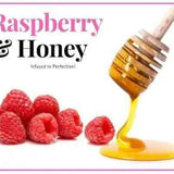 1/2 Lb Raspberry Infused Honey - Gift Set - Huckle Bee Farms LLC