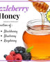 1/2 Lb RazzleBerry Infused Honey - Gift Set - Huckle Bee Farms LLC