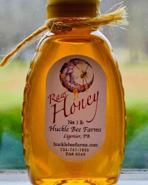 1/2 Lb Salted Caramel Honey - Gift Set - Huckle Bee Farms LLC