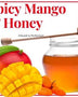 1/2 Lb Spicy Mango Infused Honey - Gift Set - Huckle Bee Farms LLC