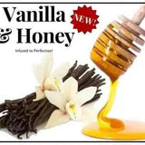 1/2 Lb Vanilla Infused Honey - Gift Set - Huckle Bee Farms LLC