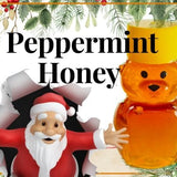 2 oz Peppermint Infused Honey - Huckle Bee Farms LLC