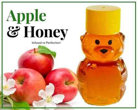 2 oz Sample Apple Infused Honey - Huckle Bee Farms LLC