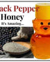 2 oz Sample Black Pepper Honey - Huckle Bee Farms LLC