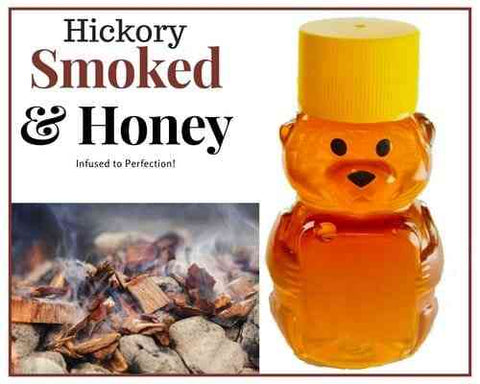 2 oz Sample Hickory Smoked Honey - Huckle Bee Farms LLC