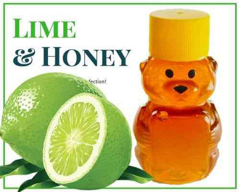 2 oz Sample Lime Infused Honey - Huckle Bee Farms LLC