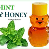 2 oz Sample Mint Infused Honey - Huckle Bee Farms LLC