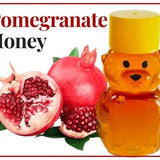 2 oz Sample Pomegranate Infused Honey - Huckle Bee Farms LLC