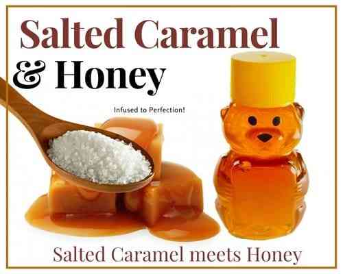 2 oz Sample Salted Caramel Infused - Huckle Bee Farms LLC