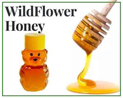 2 oz Sample Wildflower Honey - Huckle Bee Farms LLC