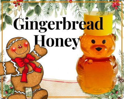 2 oz Sample Gingerbread Infused Honey