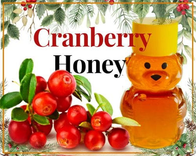 2 oz Sample Cranberry Infused Honey