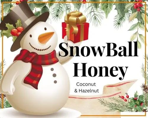 1/2 Lb SnowBall Honey - Gift Set