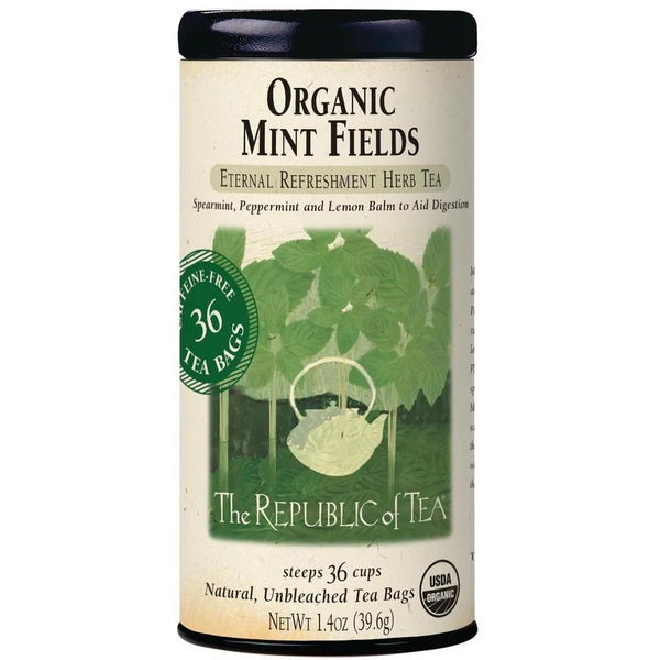 Organic Mint Fields Tea Bags