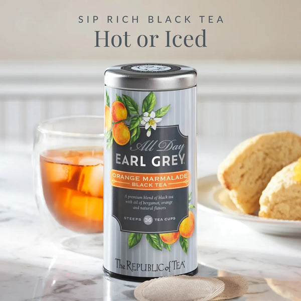 All Day Earl Grey® Orange Marmalade Black Tea - 36 Tea Bags