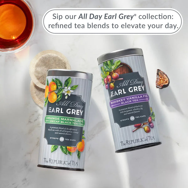 All Day Earl Grey® Decaf Orange Marmalade Black Tea - 36 Tea Bags