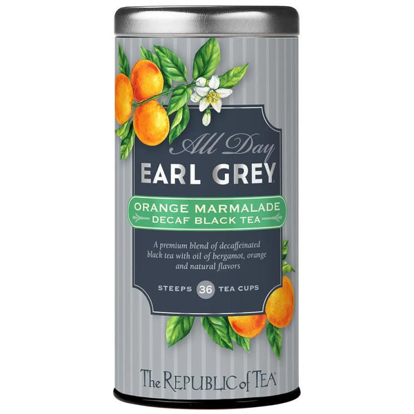All Day Earl Grey® Decaf Orange Marmalade Black Tea - 36 Tea Bags