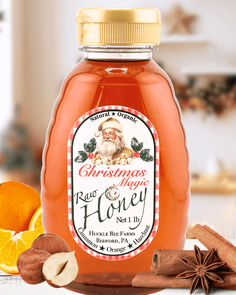 A Holiday Favorite: Christmas Magic Honey 🎄 - Huckle Bee Farms LLC