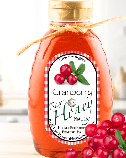 A Holiday ❄️ Favorite: Cranberry Honey 🎄 - Huckle Bee Farms LLC