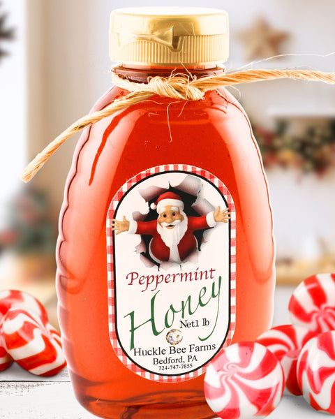 A Holiday Favorite: Peppermint Honey ❄️ - Huckle Bee Farms LLC