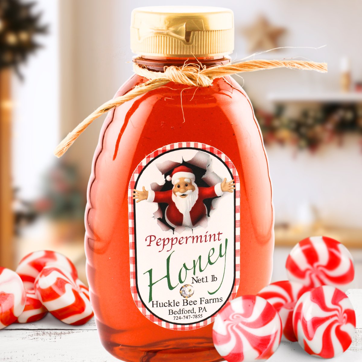 A Holiday Favorite: Peppermint Honey ❄️ - Huckle Bee Farms LLC