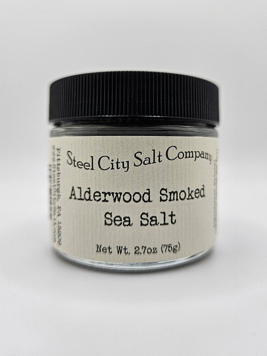 Alderwood Smoked Sea Salt - Huckle Bee Farms LLC