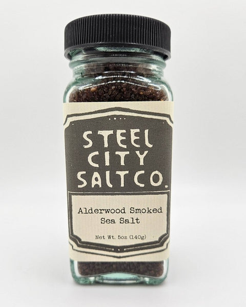 Alderwood Smoked Sea Salt - Huckle Bee Farms LLC