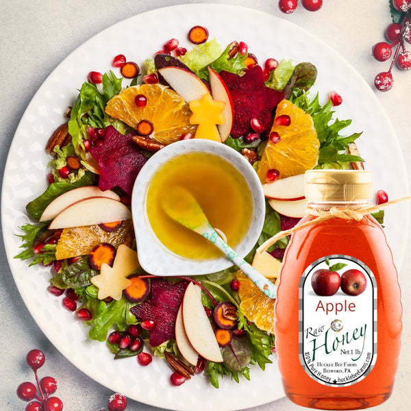 All Fall 🍁 Favorite Apple Infused Honey 🍎 - Huckle Bee Farms LLC