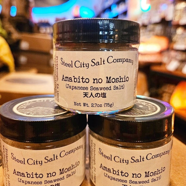 Amabito no Moshio Japanese Seaweed Salt - Huckle Bee Farms LLC