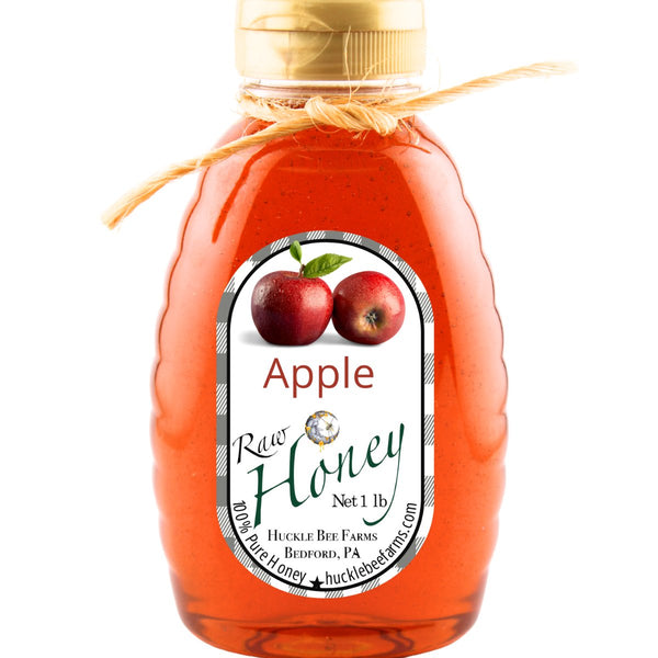 🍎 Apple Infused Honey - Huckle Bee Farms LLC