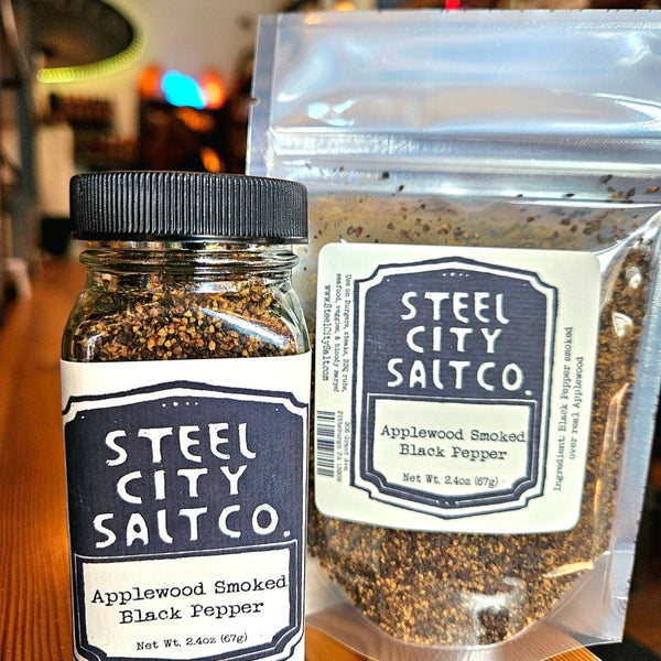 Applewood Smoked Black Pepper - Huckle Bee Farms LLC