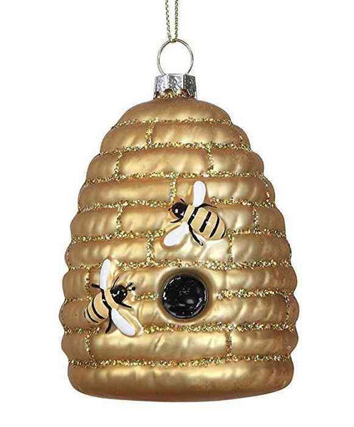 Beehive Ornament - Huckle Bee Farms LLC