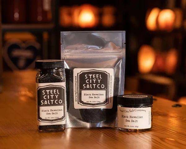 Black Hawaiian Sea Salt - Huckle Bee Farms LLC