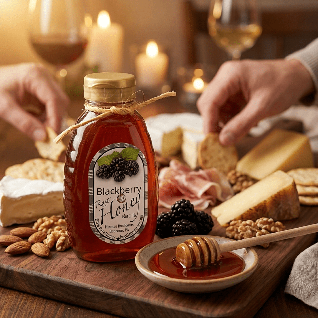 Miel de Zarzamora Huckle Bee Farms: Dulzura Natural