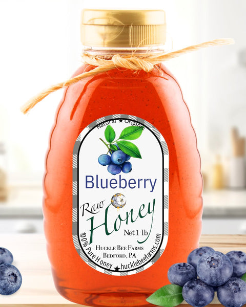 Blueberry Honey Bliss: Handcrafted Gourmet Infusion - Huckle Bee Farms LLC