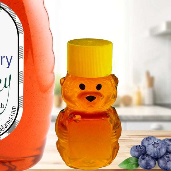 Blueberry Infused Honey - Huckle Bee Farms LLC